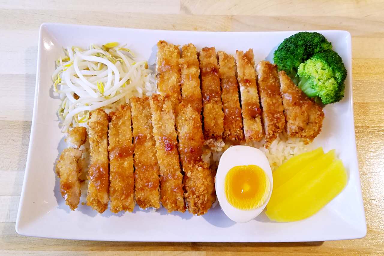 Japanese Rice Bowls - Restaurant Takeout - Chicken - Pork